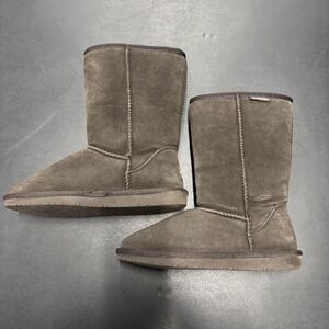 Willowbee Women's Boots‎ Brown Fuzzy Size 7 Winter Casual